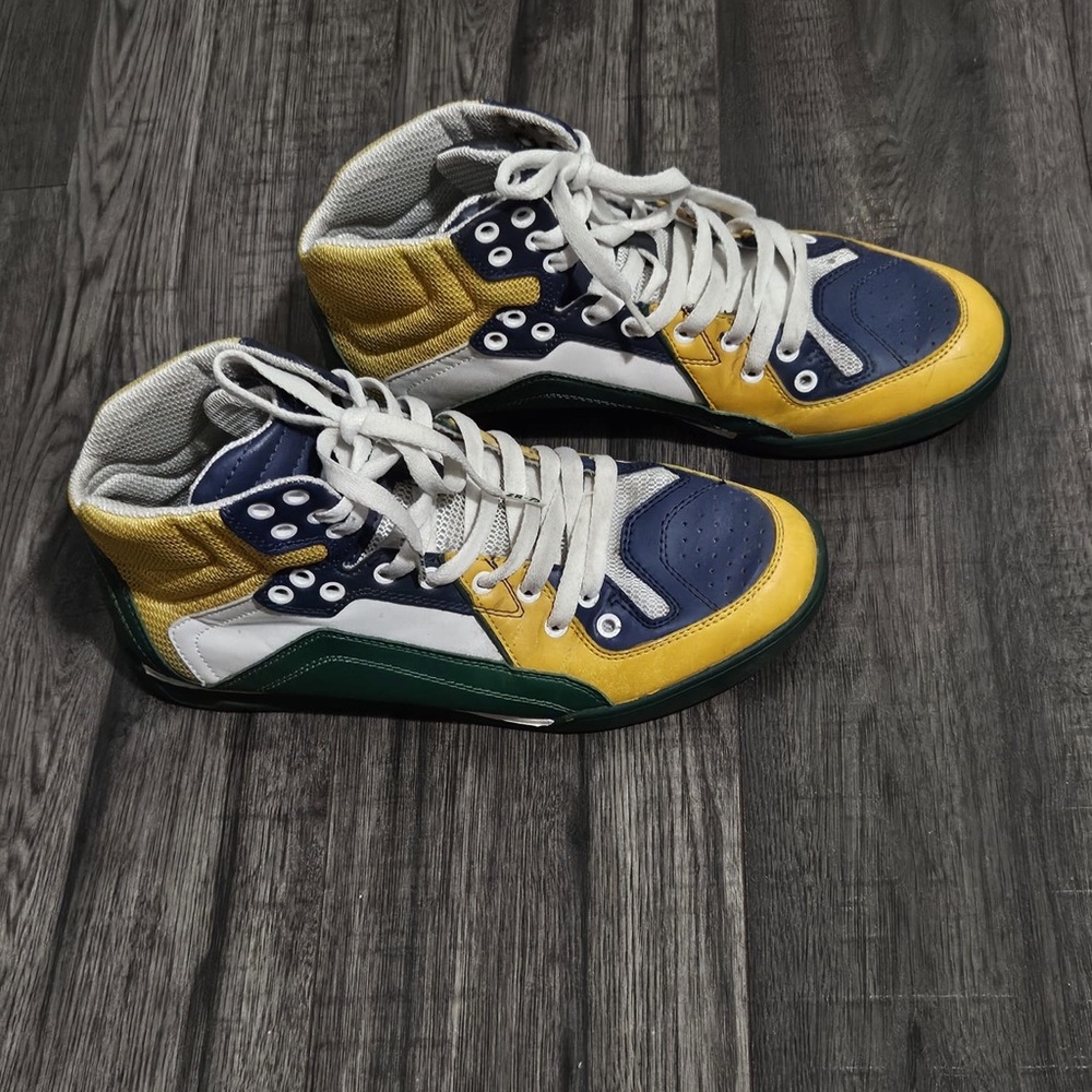 Multicolor High-Top Zara Sneakers